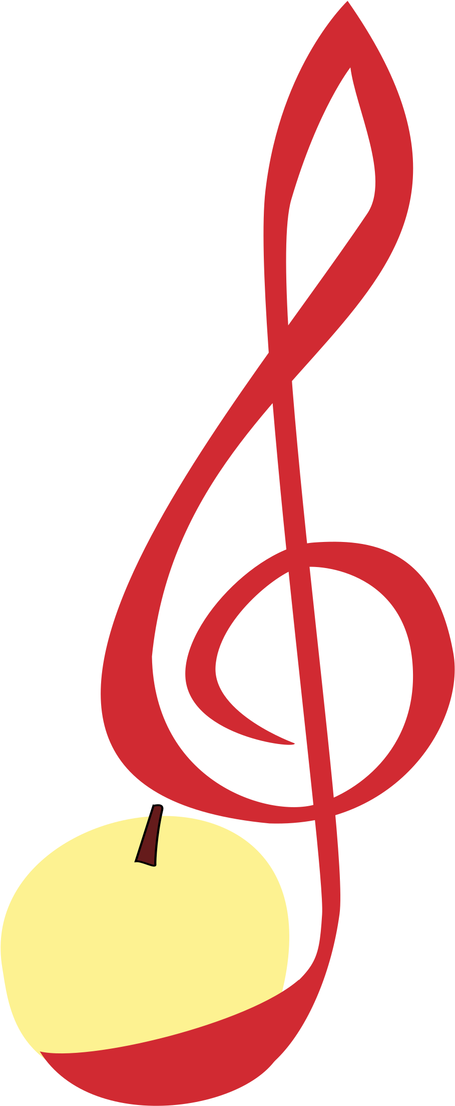 Big Image - Music Symbol Clipart (1200x2400), Png Download