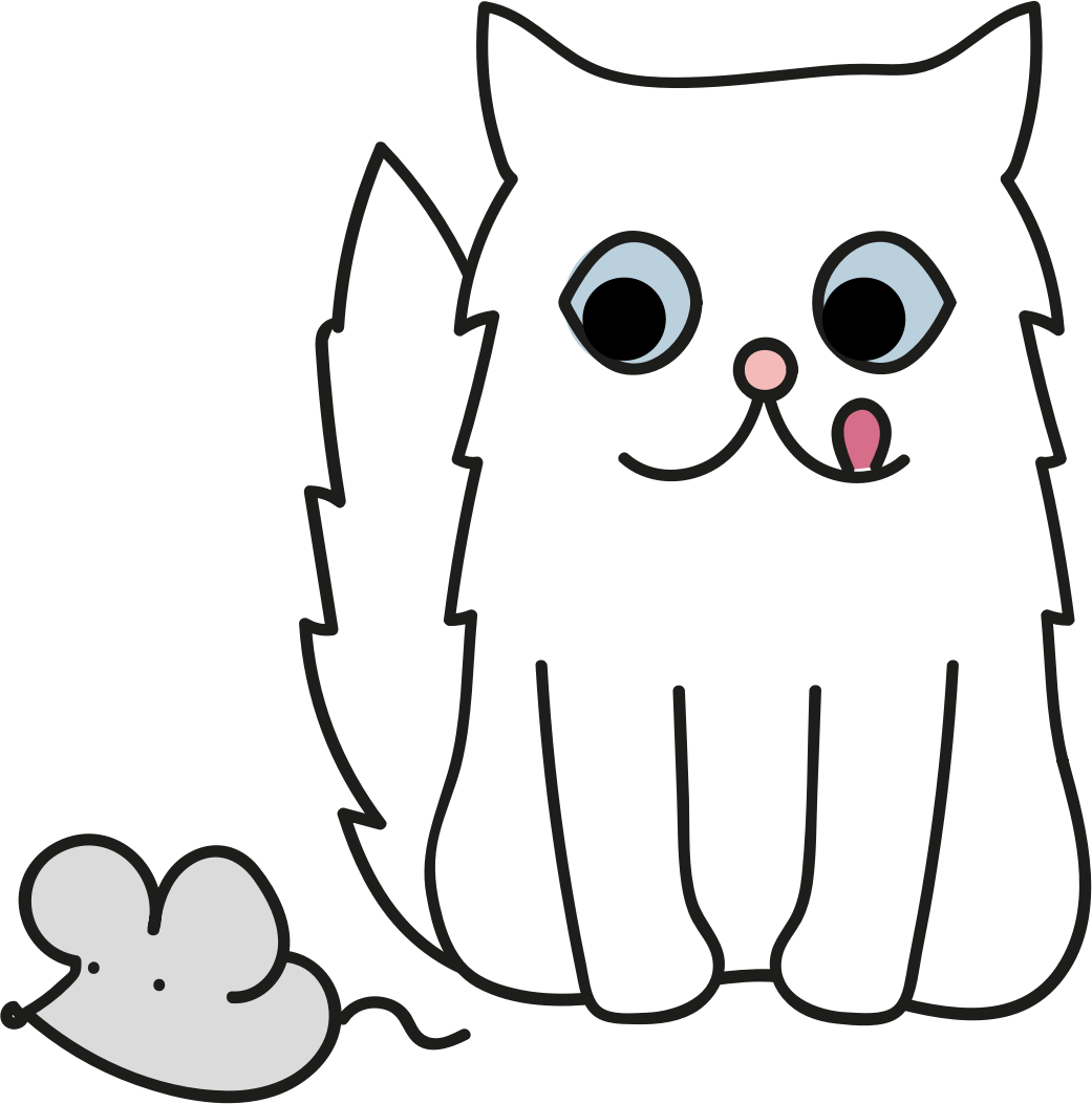 Whiskers Line Art Cat Thumbnail Cartoon - Clip Art - Png Download (741x750), Png Download