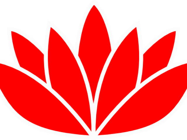 Leaf Clipart Lotus Flower - Lotus Flower - Png Download (640x480), Png Download