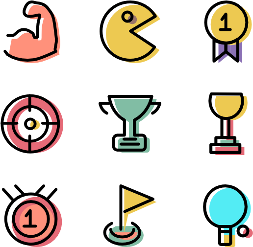 Color Sport Assets - Color Clipart (600x564), Png Download