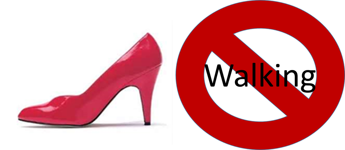Picture - Classic High Heel Pump D-width Wide Shoe Black Red Clipart (1100x480), Png Download