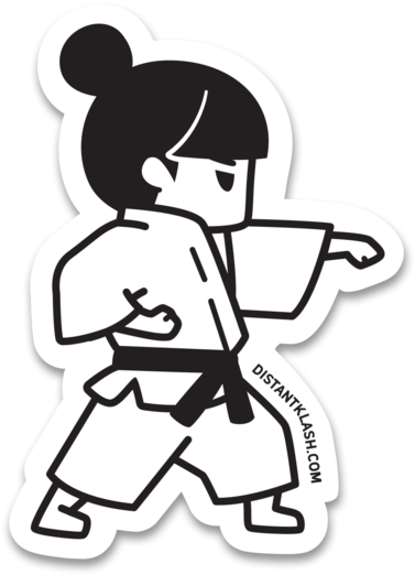 Stickers Karate Clipart (588x600), Png Download