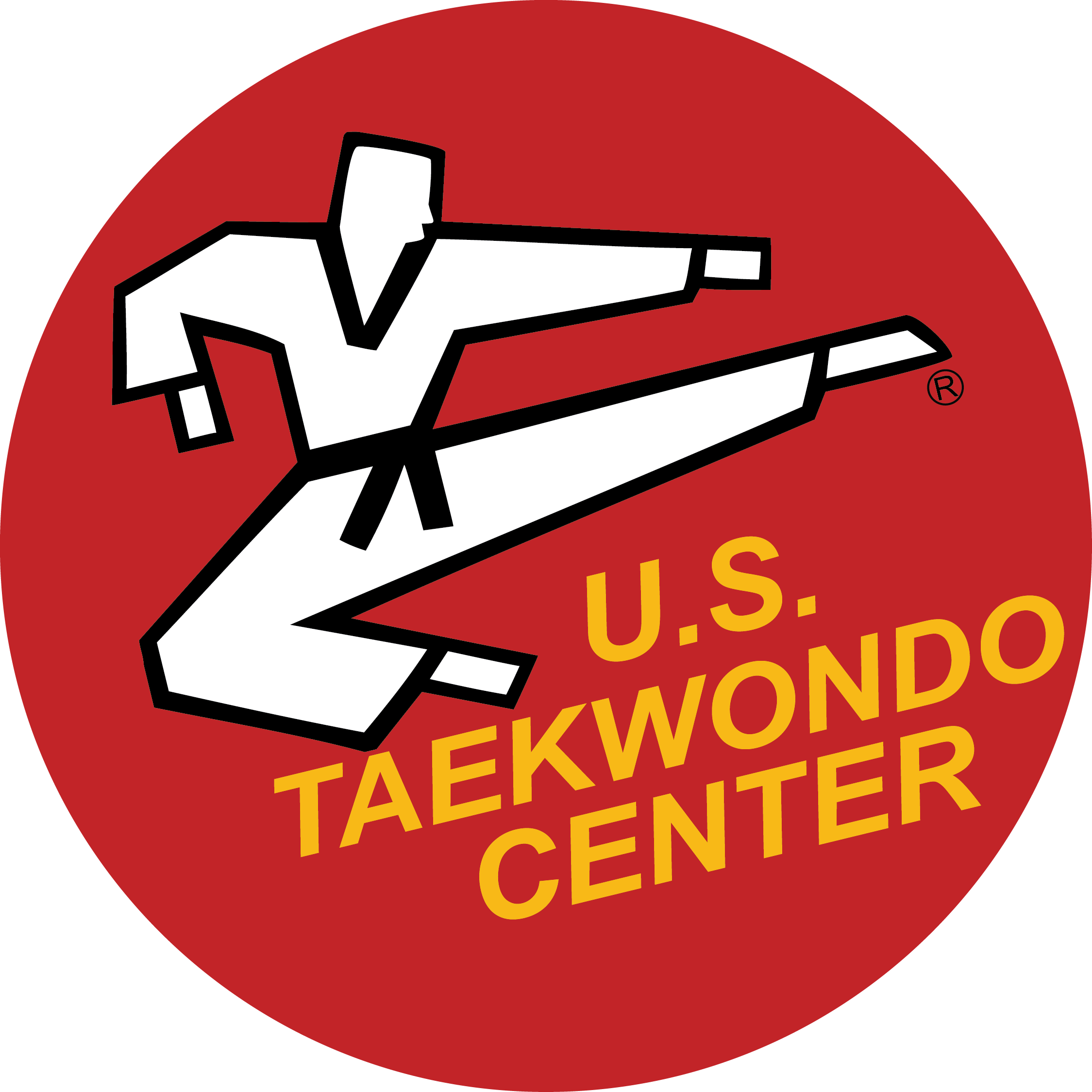 U - S - Taekwondo - Us Taekwondo Colorado Springs Clipart (2249x2249), Png Download