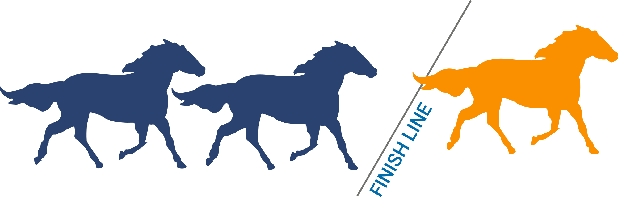 Example - Horse Clipart (2001x639), Png Download