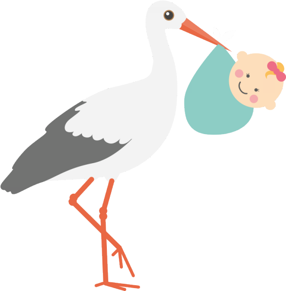 Stork Clipart Surrogacy - Surrogacy Clipart - Png Download (600x600), Png Download