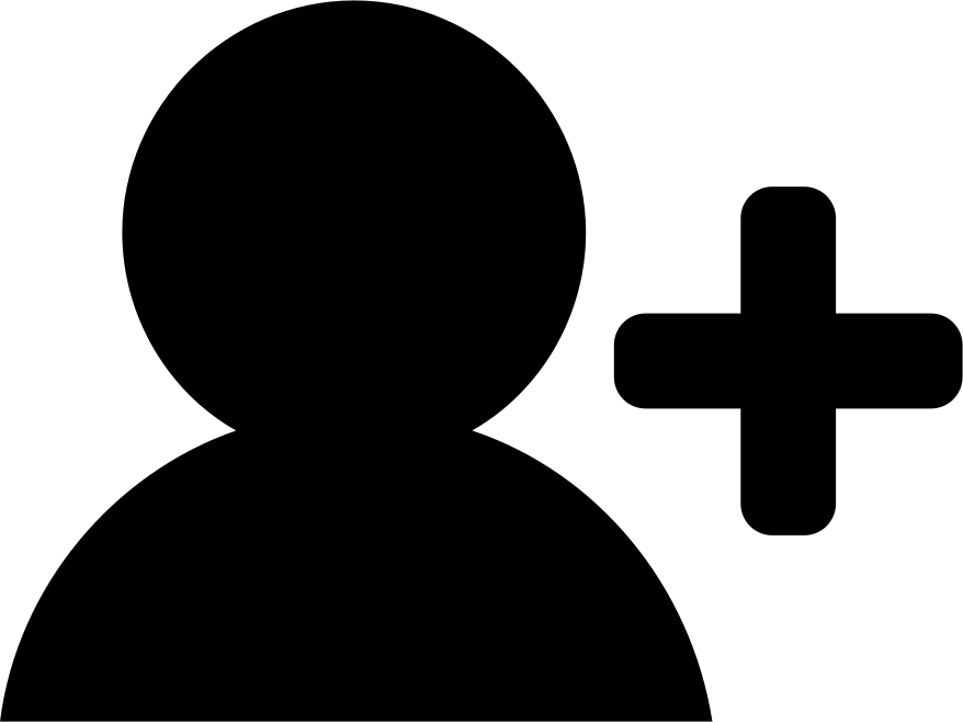 Image Freeuse Library Add Png Free Download Onlinewebfonts Social Media Friends Icon Png Clipart Full Size Clipart 1059427 Pinclipart