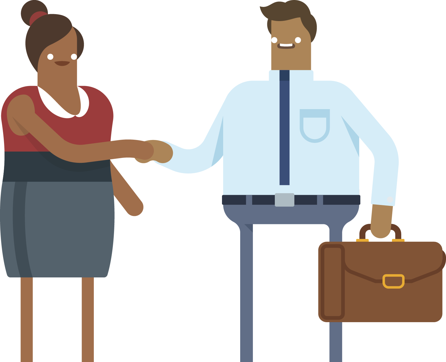 Useful Links - Handshake Clipart (1545x1254), Png Download