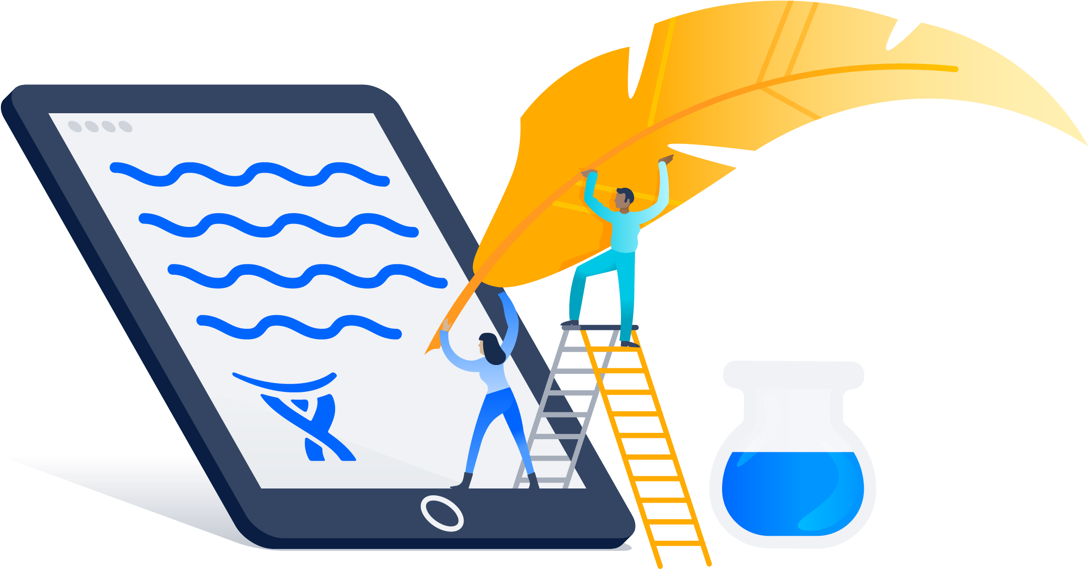 Hacker Clipart Service Desk - Technical Writer - Png Download (2538x1220), Png Download