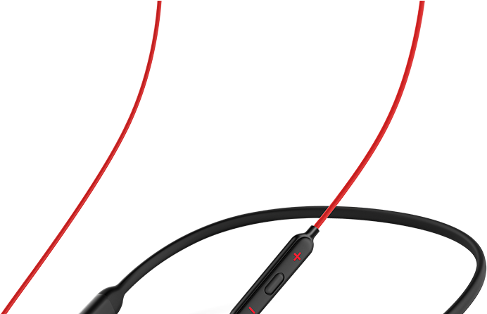The Excellent Oneplus Bullets Wireless Headphones Now - Oneplus Bullets Wireless Red Clipart (757x445), Png Download