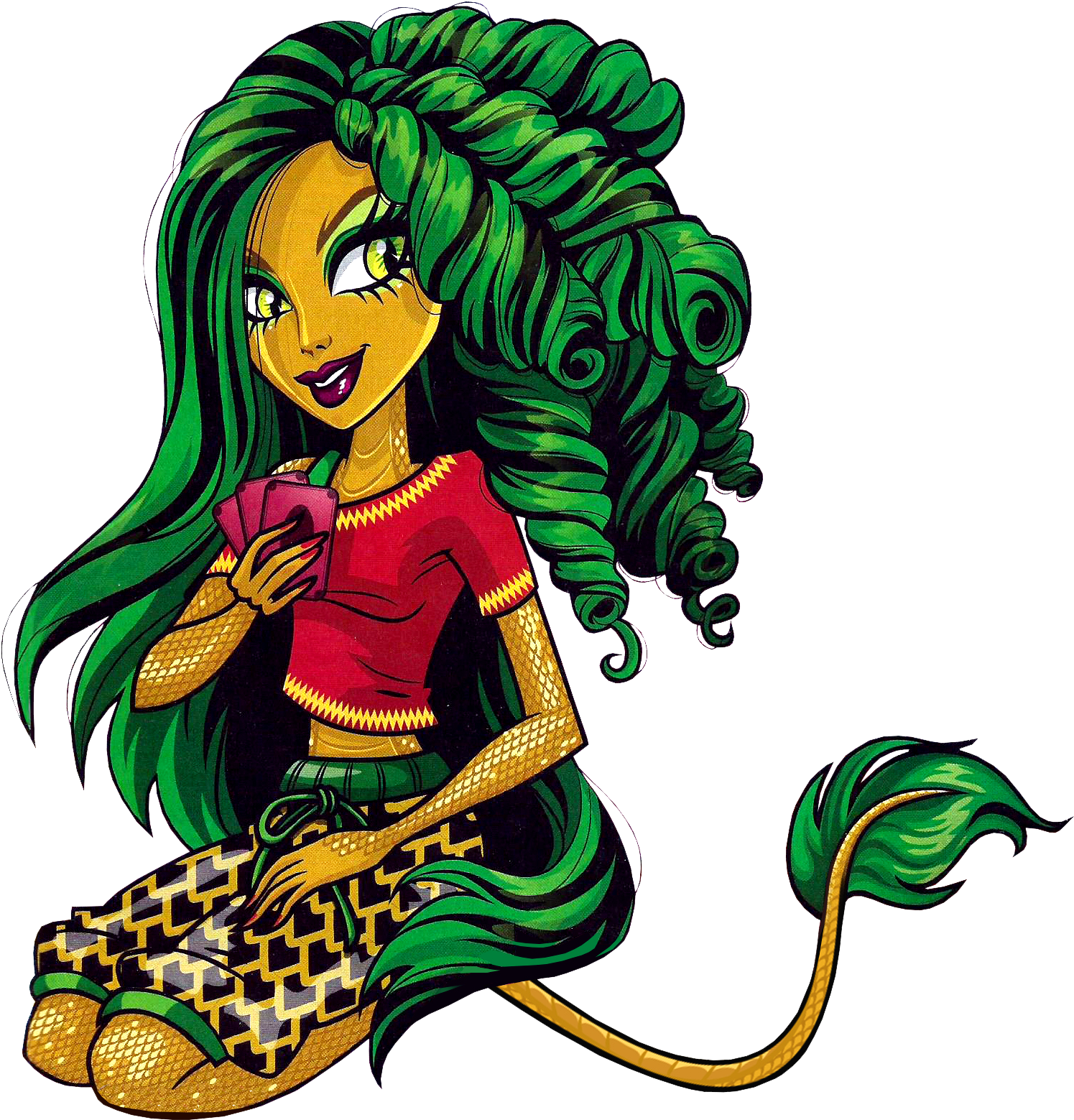 Dead Tired - Monster High Dead Tired Png Clipart (1553x1643), Png Download