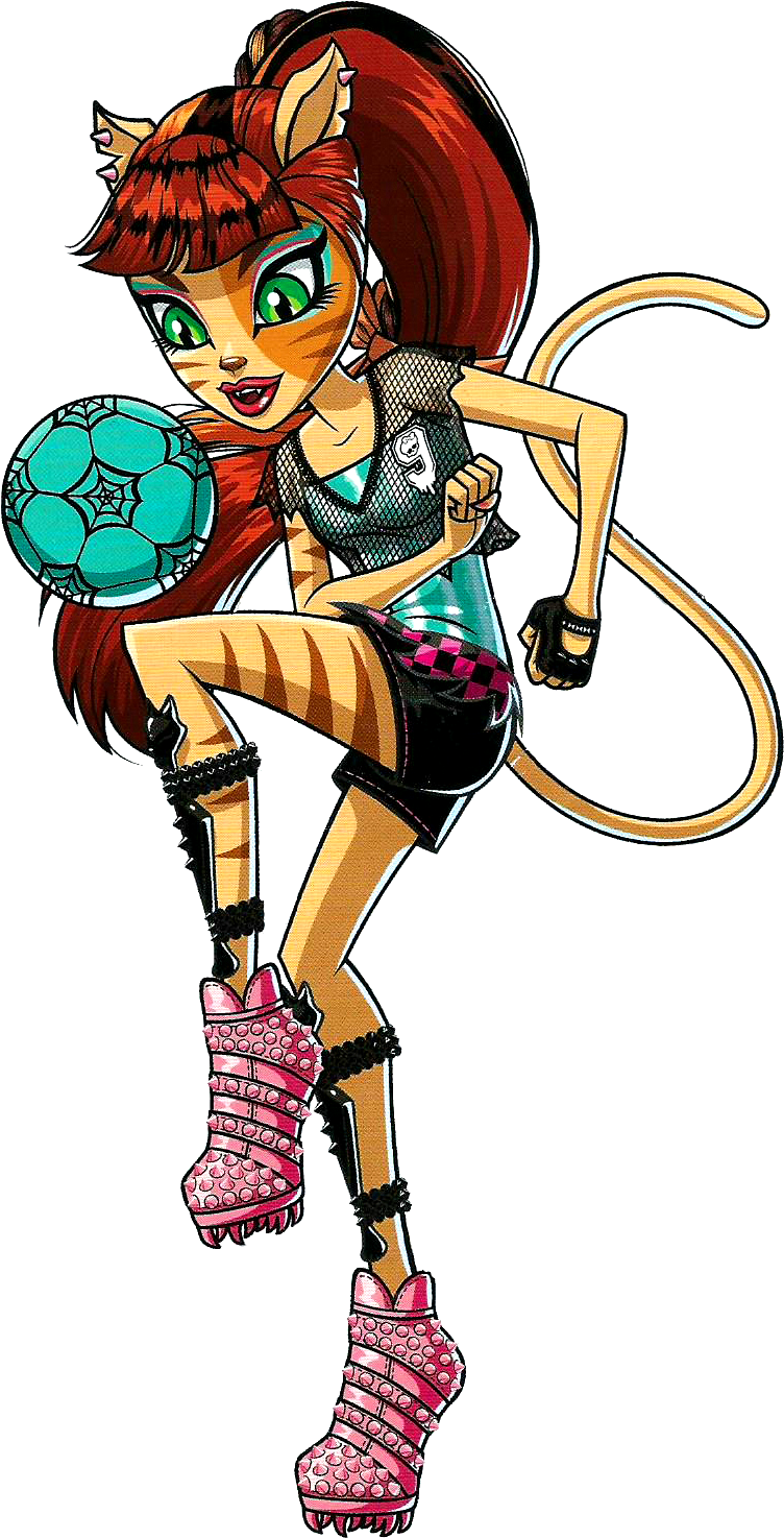Monster High Toralei Sports Clipart (800x1490), Png Download