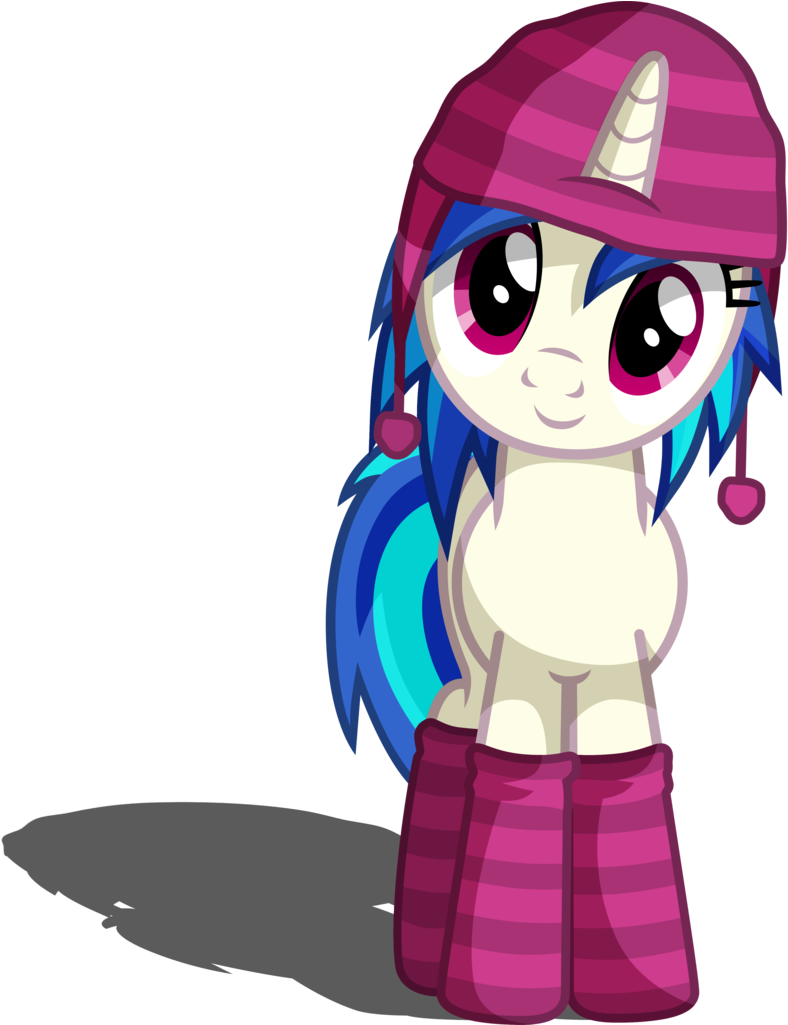 Dj Cap Png Dj Dirty - My Little Pony 3 Bffs Clipart (809x1024), Png Download