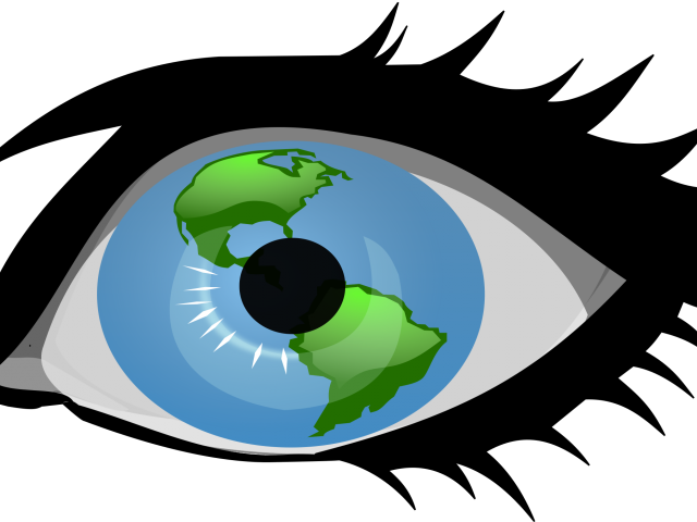 Eyeball Clipart Pretty - Vision Eye Clipart - Png Download (640x480), Png Download