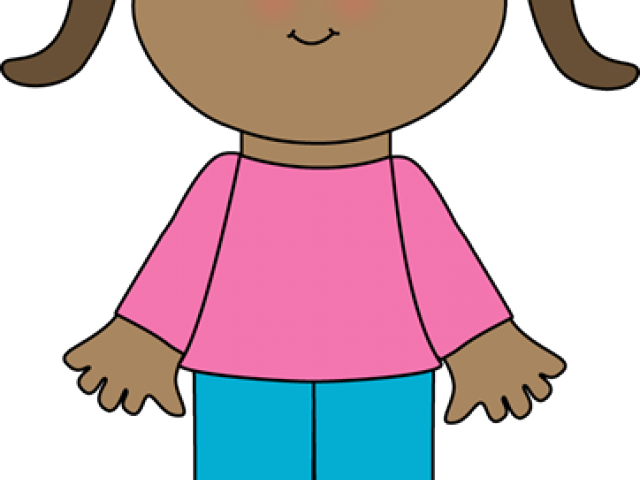 Pretty Girl Clipart - Child Clipart - Png Download (640x480), Png Download