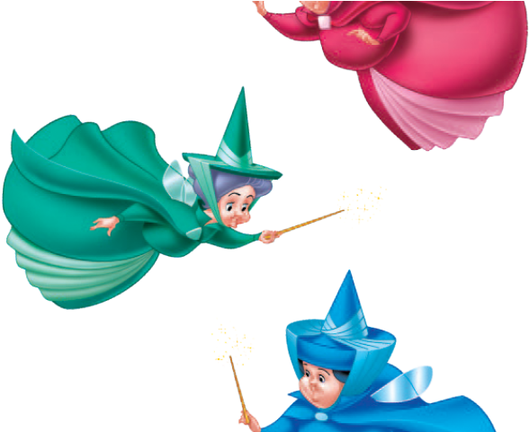 Sleeping Beauty Clipart Beauty Sleep - Hadas De La Bella Durmiente - Png Download (640x480), Png Download