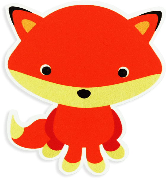 Orange Ink Printer - Woodland Animal Clipart Png Transparent Png (800x800), Png Download