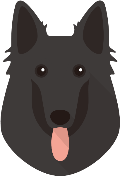 The Belgian Shepherd - Tervuren Clipart (600x600), Png Download