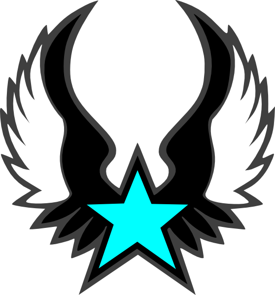 Original Png Clip Art File Wings Svg Images Downloading Transparent Png (558x598), Png Download