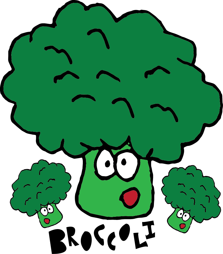 Broccoli Clipart (528x600), Png Download