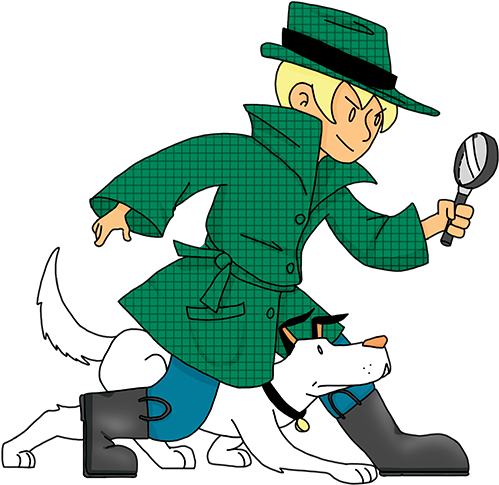 His Friend Annie Has Just Painted A Picture, And She - Nate The Great Clipart (650x520), Png Download