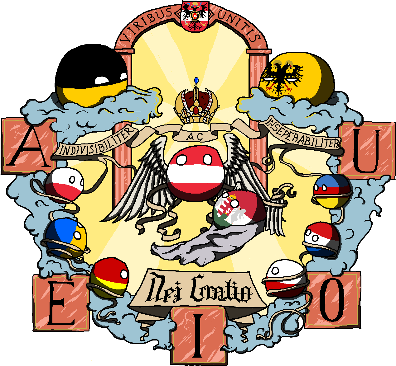 Redditormadeby Grace Of God Polandball 3ball Clipart Full Size Clipart Pinclipart