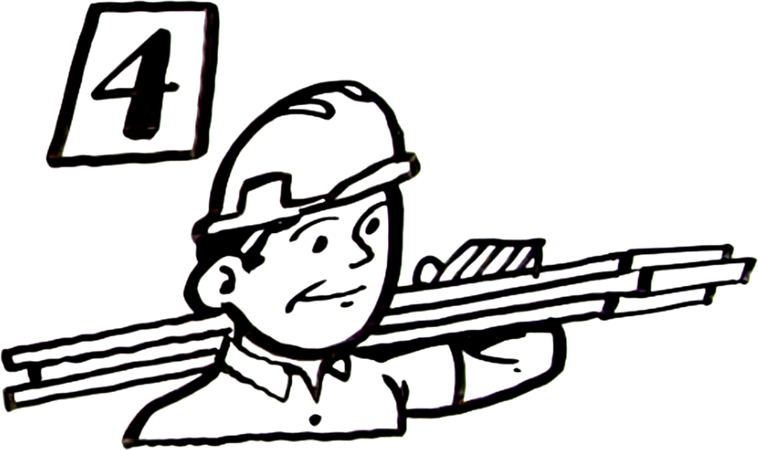 The Big Event - Line Art Clipart (1500x890), Png Download