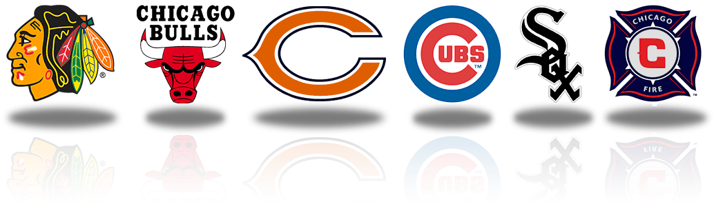 Ask About Our Discounted Pricing For Sports Events - Bears Cubs Blackhawks Bulls Clipart (1070x460), Png Download