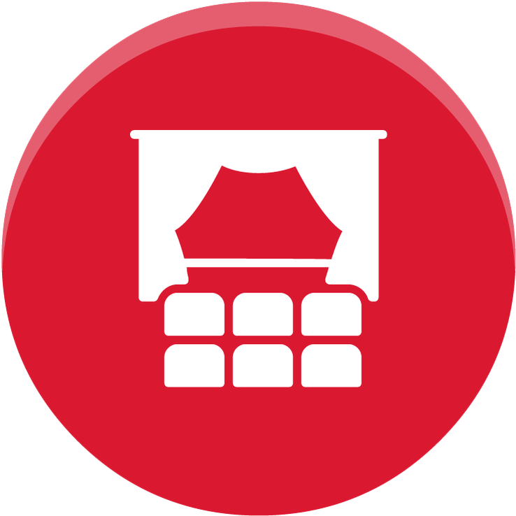 Install Insulating Blinds And - Business Red Png Clipart (750x750), Png Download