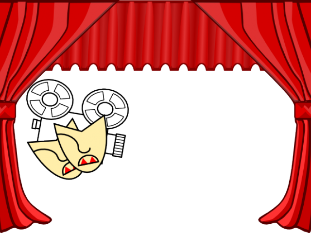 Theatre Invitation Clipart (640x480), Png Download