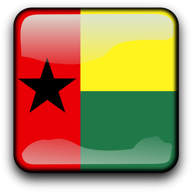 Brazil-156205 - Flag Of Guinea-bissau Clipart (640x640), Png Download