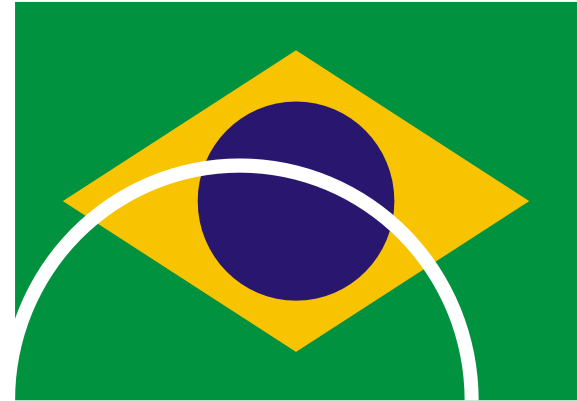 Free Download Brazil Flag Art Clipart Flag Of Brazil - Flag Brazil Gif - Png Download (576x596), Png Download