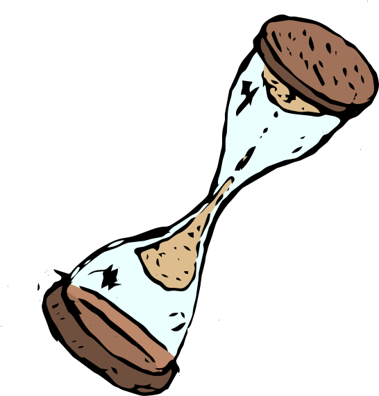 Hourglass Clipart (655x681), Png Download