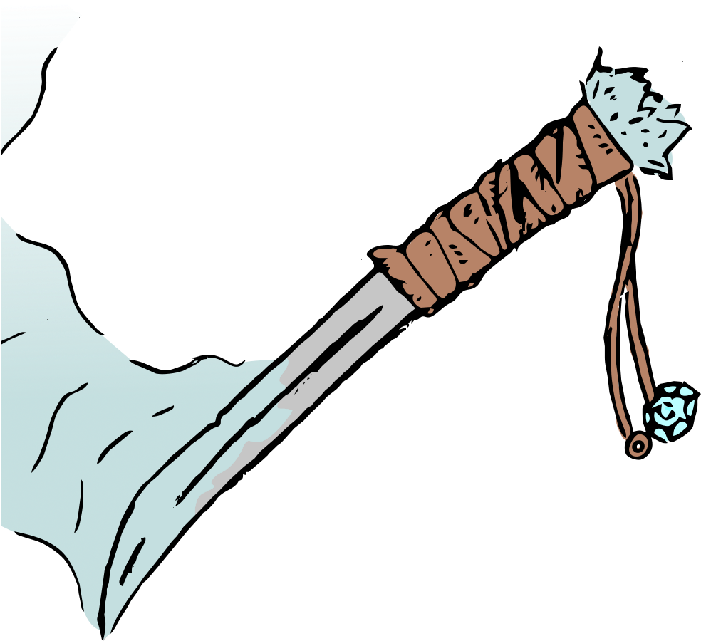 Dagger - Steel Clipart (1035x957), Png Download