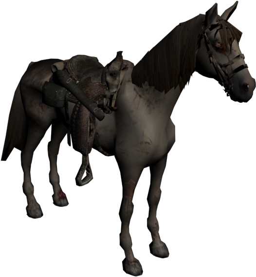 Pestilencehorse3dmodel - Red Dead Horse Png Clipart (800x600), Png Download