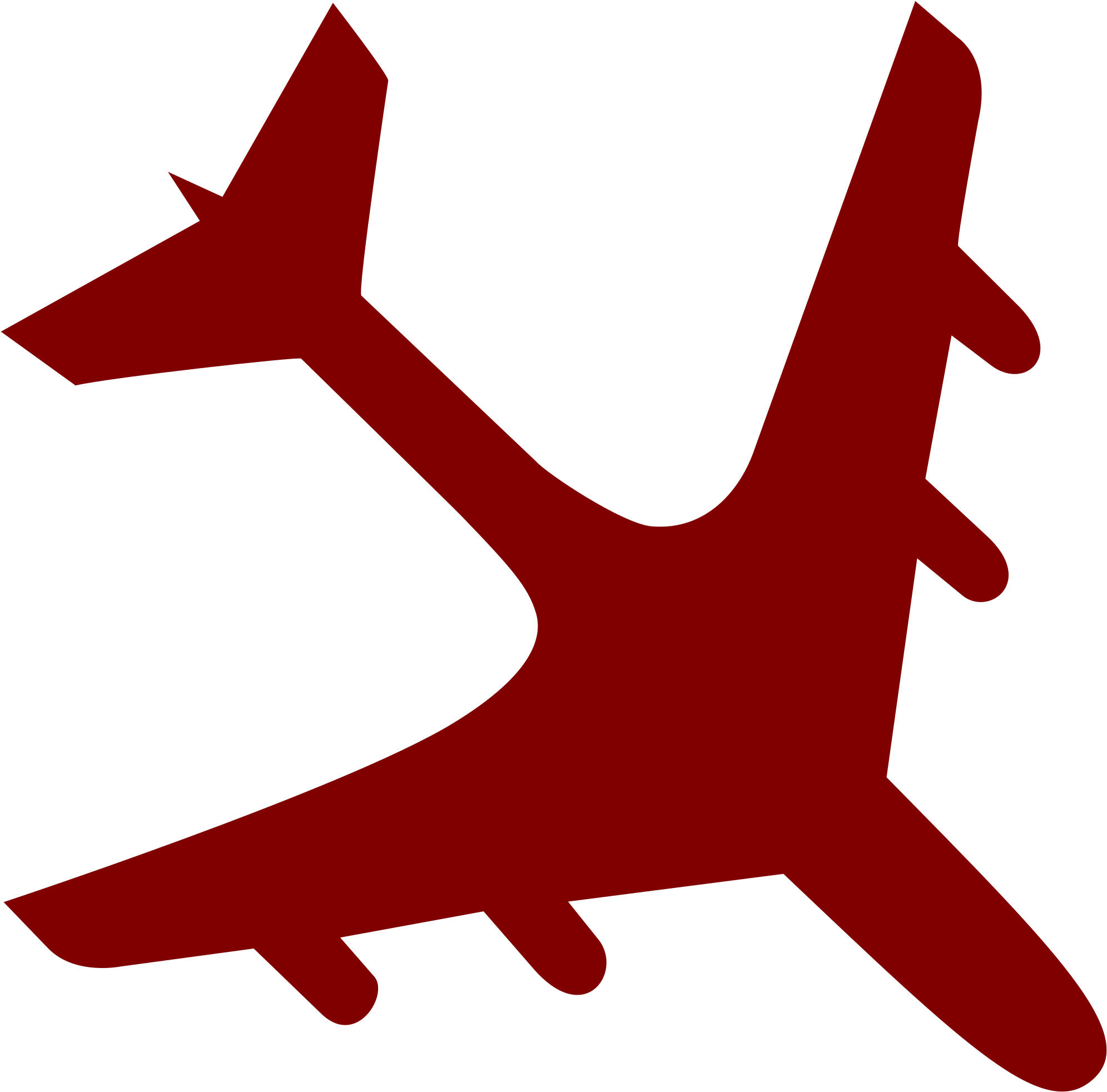 File Crash Svg Wikimedia - Airport Terminal Clipart (2000x2000), Png Download