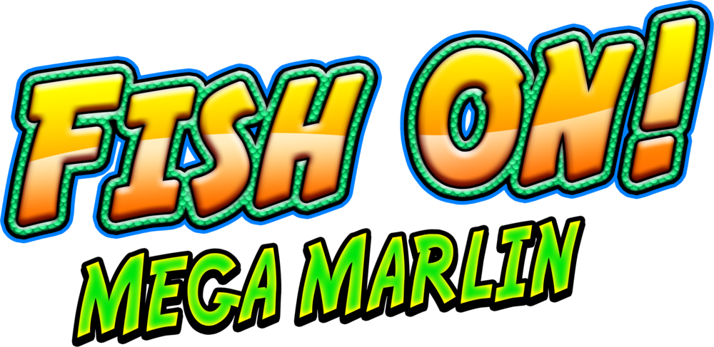 Logo Fishonmegamarlin Videoslots En - Slot Machine Clipart (1000x487), Png Download