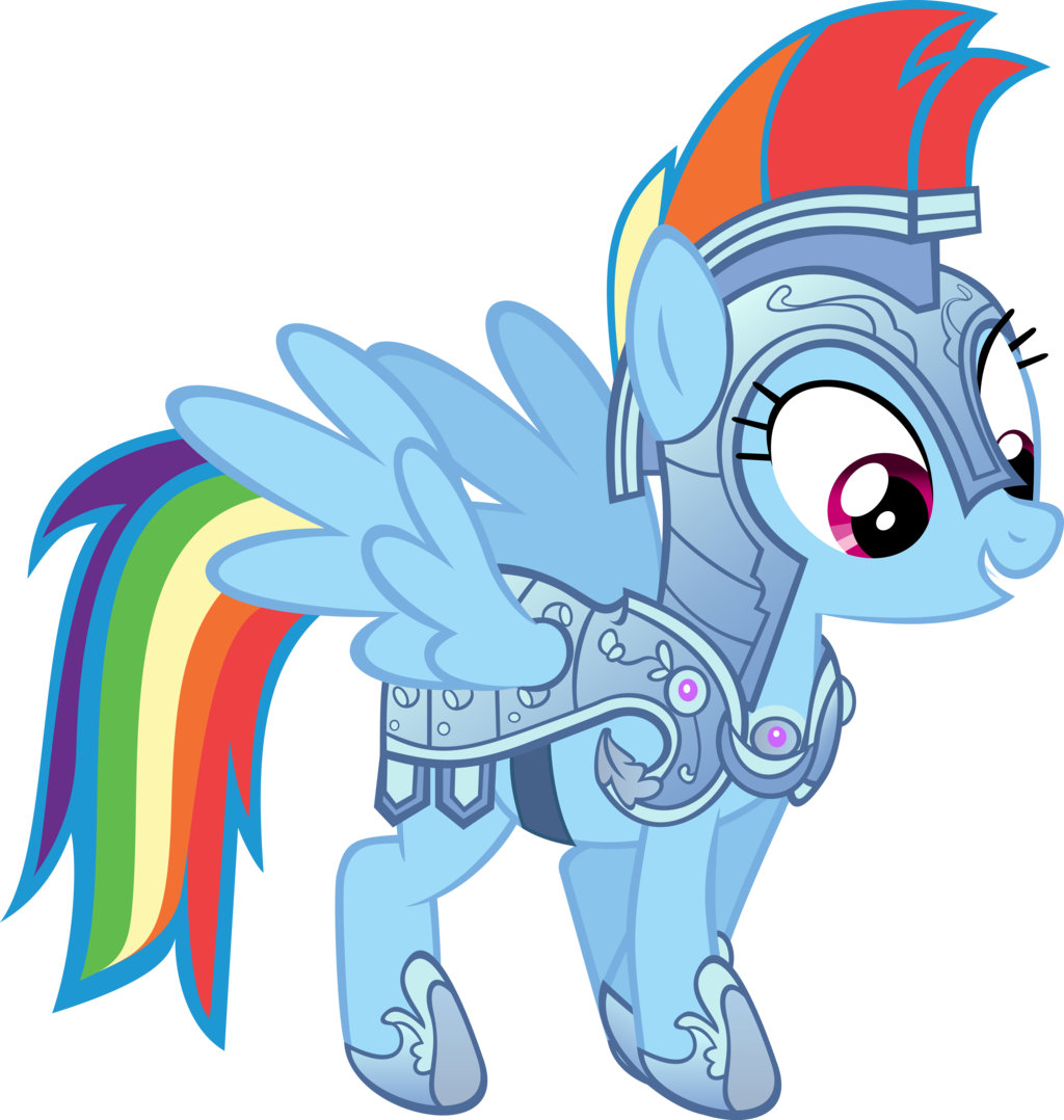 All The Mane Six In Armor Now This I Like - My Little Pony Armor Clipart (1024x1078), Png Download