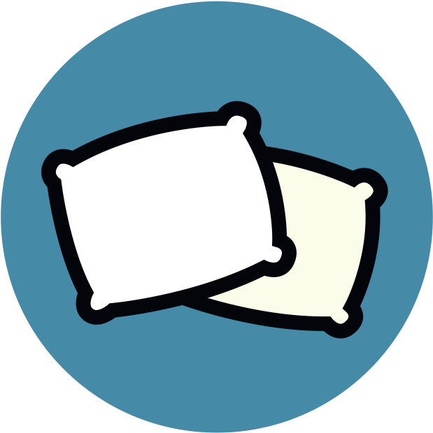 Duvets & Pillows Clipart (635x635), Png Download