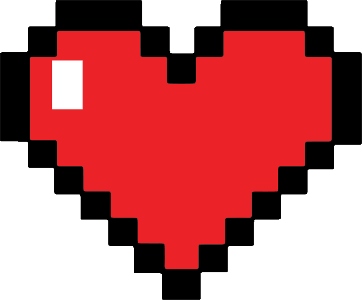 Immortalize My Banned Twitch Emoticon On A Throw Pillow - Pixel Heart Clipart (1200x1057), Png Download