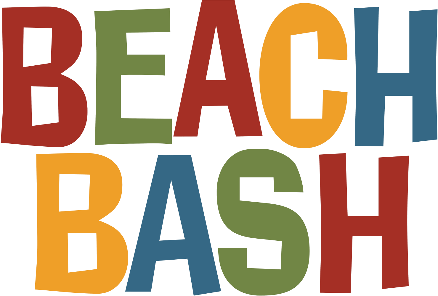 Kid's Club Beach Bash@ The Point Today - Beach Bash Clipart (1600x1035), Png Download
