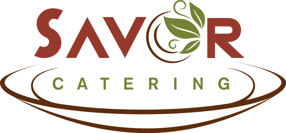 Savor Catering Clipart (1000x468), Png Download