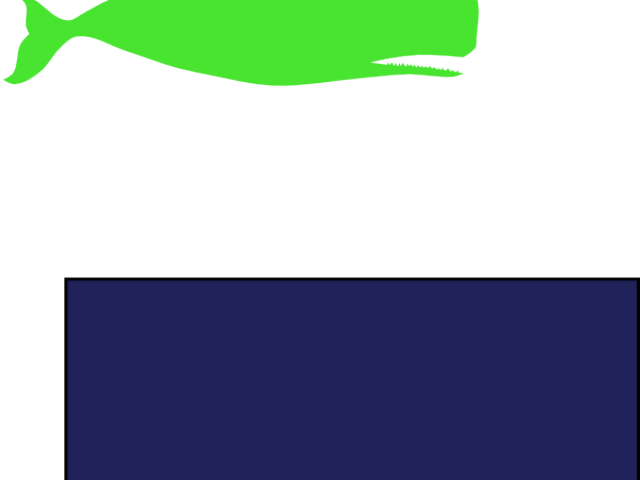 Sperm Whale Clipart Cute - Clip Art - Png Download (640x480), Png Download