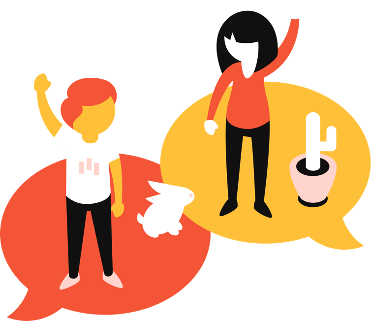 Messaging Illo 1@2x Clipart (754x652), Png Download