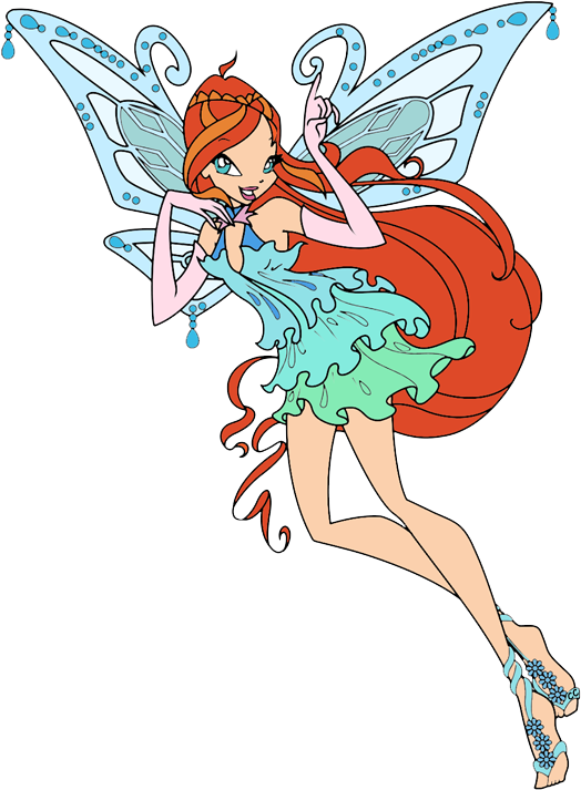 Winx Club Clip Art - Cartoon Bloom - Png Download (531x716), Png Download
