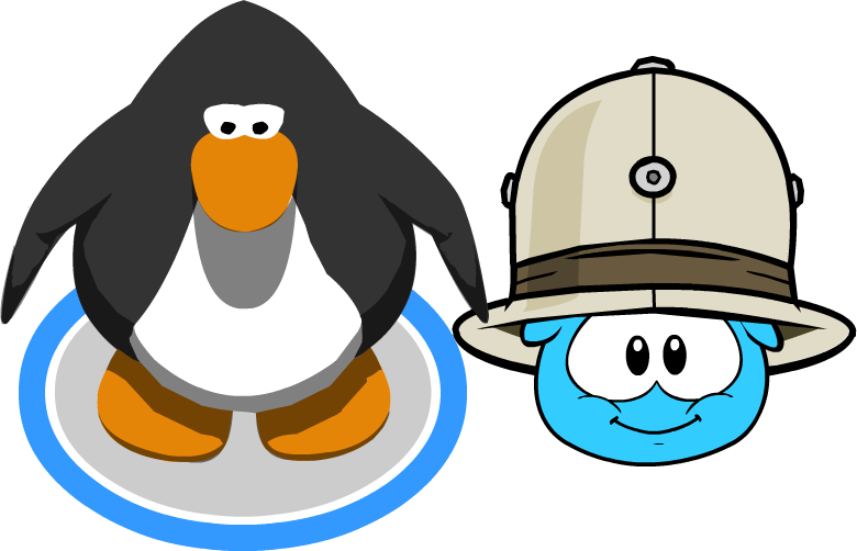 Safari Hat In-game - Club Penguin Clipart (780x502), Png Download