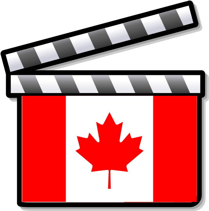 Canada Film Clapperboard - Canada Flag Clipart (768x768), Png Download