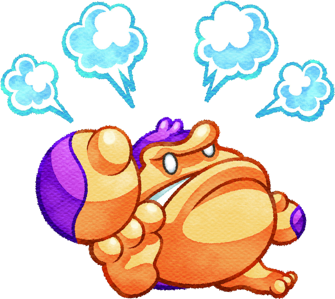 Oohroo Kirby Wiki Fandom Powered By Wikia - Kirby Mass Attack Boss Clipart (1181x1050), Png Download