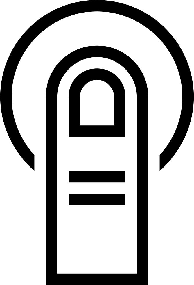 Fingers Clipart Finger Tap - Simbolo Presionar - Png Download (668x980), Png Download