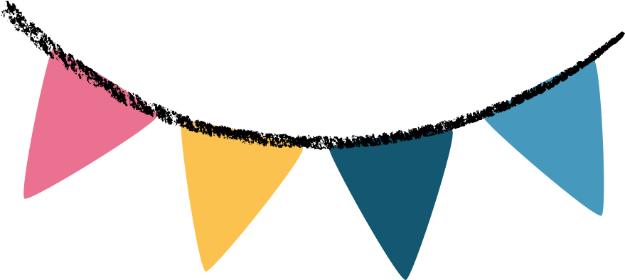 Bunting Clipart (900x506), Png Download