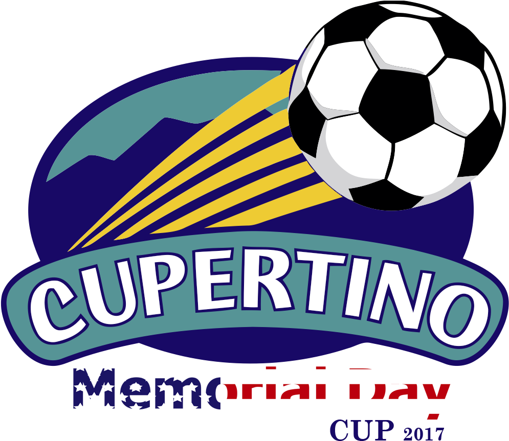 Cupertino Memorial Day Cup - Football Ball Clipart (994x936), Png Download